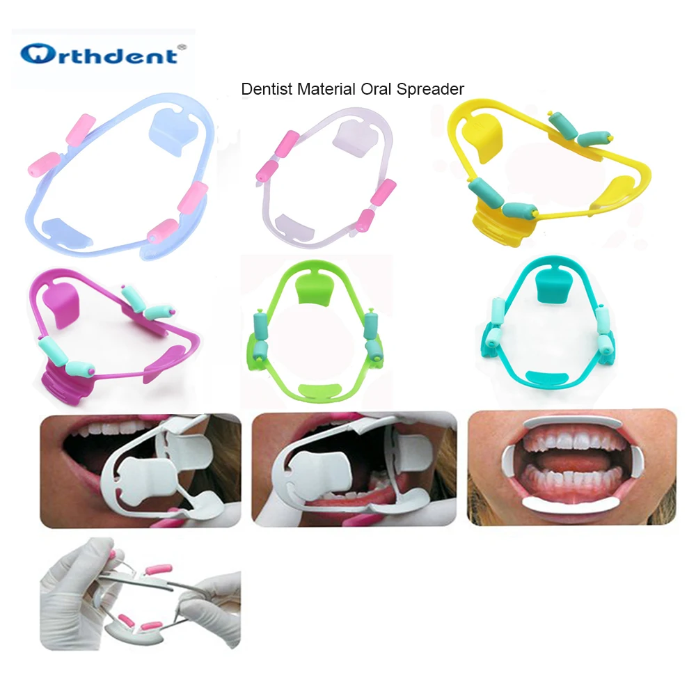 

Orthdent Dental 3D Mouth Opener Dentist Material Oral Spreader Tooth Cheek Expanders Lip Retractor Whitening Plastic Oral Tool