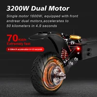 BOYUEDA Q7Pro Trottinette Électrique Pour Adultes Avec Double Motorisation 3200W Et Batterie 52V19AH Pneu Silencieux De 10 Pouce 2