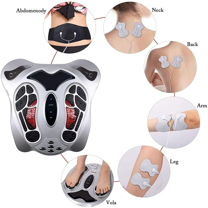 Esercitatore per gambe con vibratore elettrico e telecomando - immagine 2