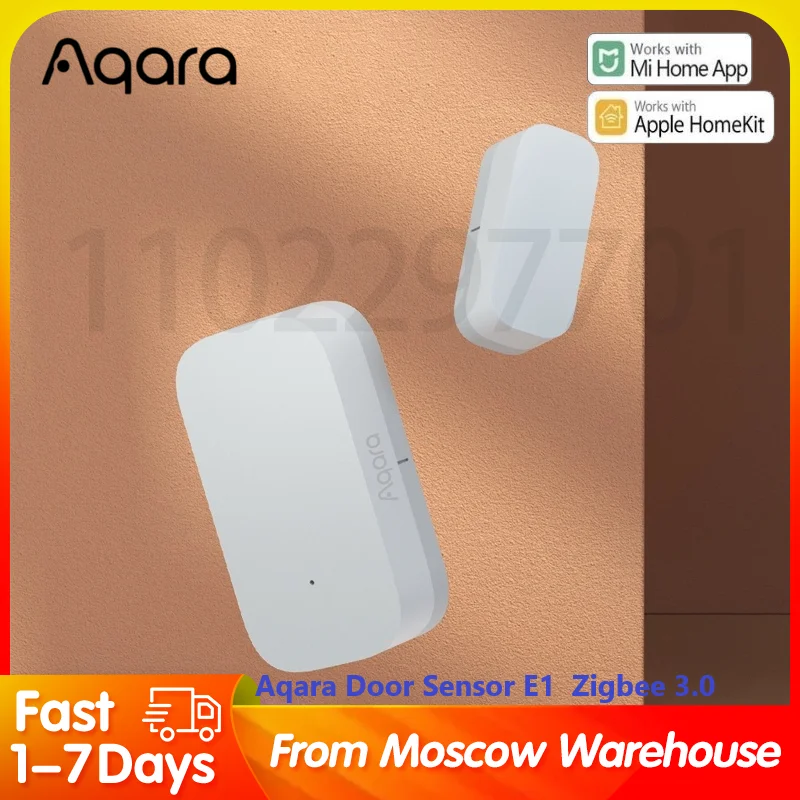 2024 Aqara E1 Smart Door Window Sensor Zigbee 3.0 Versione App Telecomando Per Smart Home Work Con Mijia App Apple Homekit