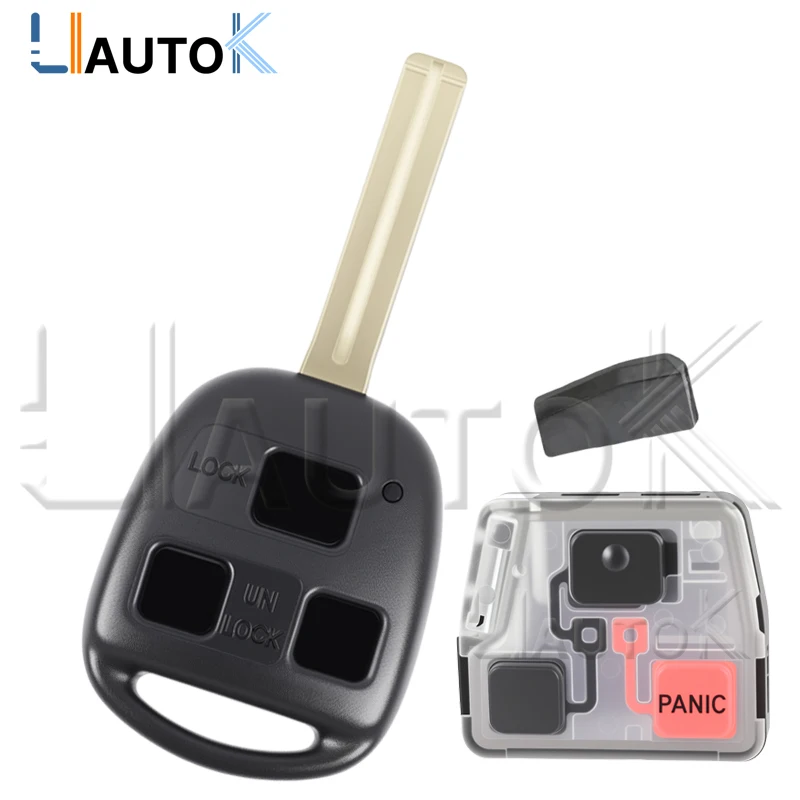 Premium Replacement Car Key for Lexus - Remote Key 314.4MHz with 4D 68 4C Chip