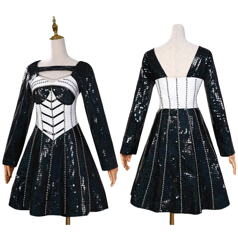 Costume da Cosplay del Musical di Cleaves, Uniforme di Aragon, Katherine Howard, Catherine Parr, Jane Anne per Halloween - immagine 2