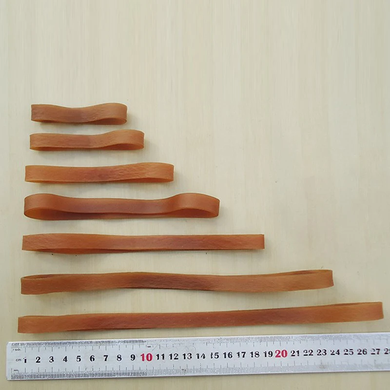 

20 Pcs High-quality Stretchable Sturdy Yellow Rubber Rings Rubber Elastic Bands Powerful Elastic Latex Rubber Band School Office