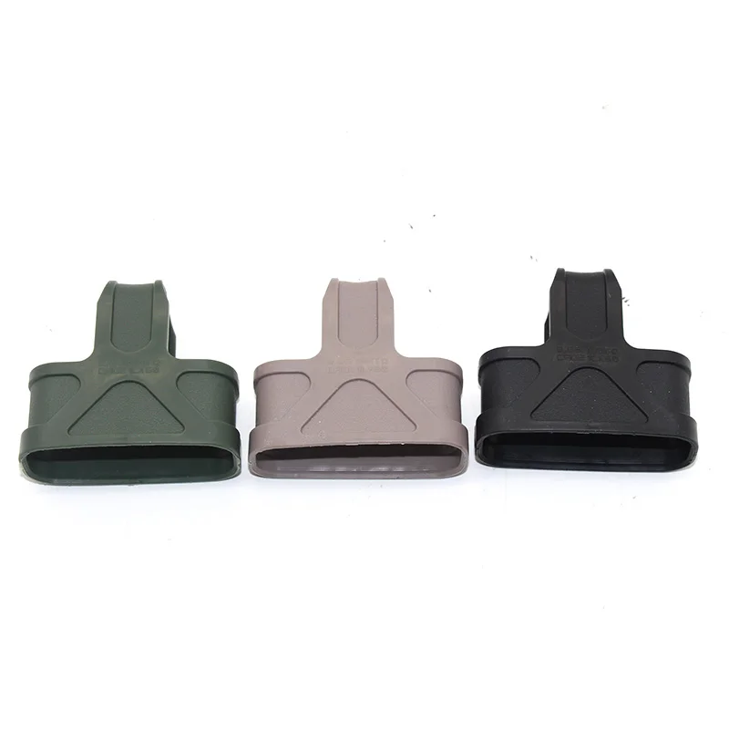 6/10PCS Tactical 5.56 Magazine Pouch Rubber Holster Glove Sleeve 