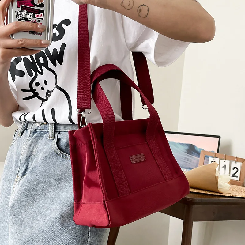 

Small Nylon Bag Japanese Style Crossbody for Women Tote Bag Girls Handbags and Purses Bolso Mujer