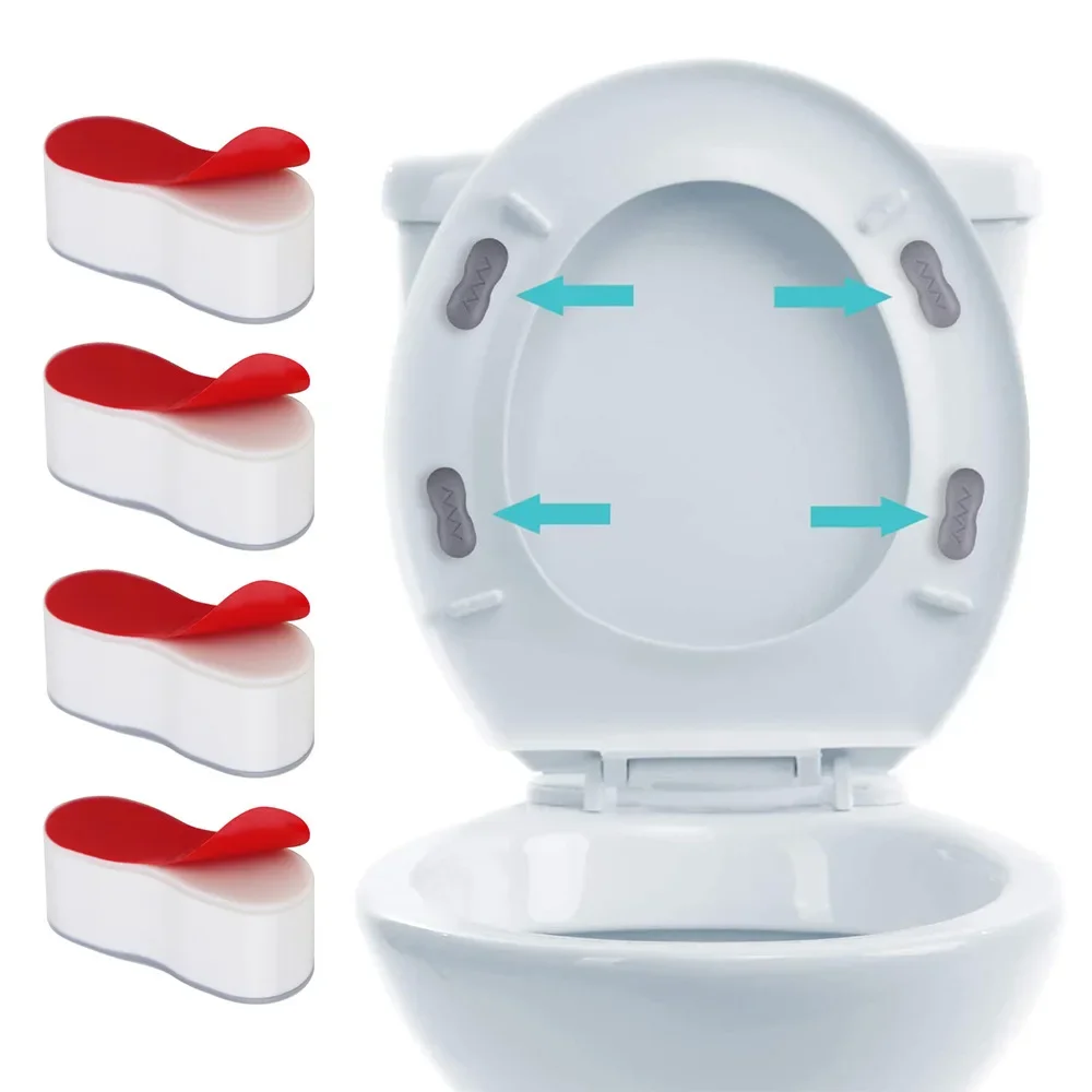 Toilet Seat Bumper 4pcs Bidet Seat Bumpers With Strong er And Adhesive Function For Bidet Attachment Keep Your Toilet toilet seat bumpers