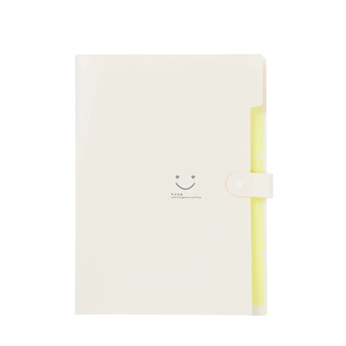 파일 폴더 5포켓 플라스틱 확장형 문서 정리함 스냅 잠금 A4 레터 사이즈 아코디언 폴더 종이 정리함 라이트