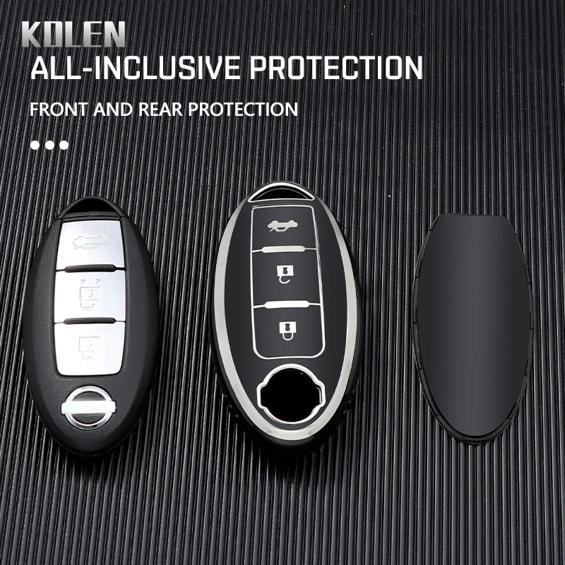 Key Case TPU Car Smart Key Cover Fob For Nissan Qashqai Juke J10 J11 X-Trail T32 T31 Kicks Tiida Altima Pathfinder Note For Infiniti
