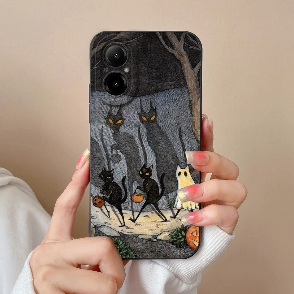 Cool Sweet Soft Liquid Silicone High-Quality Anti-Drop Phone Case - Back Cover Protection