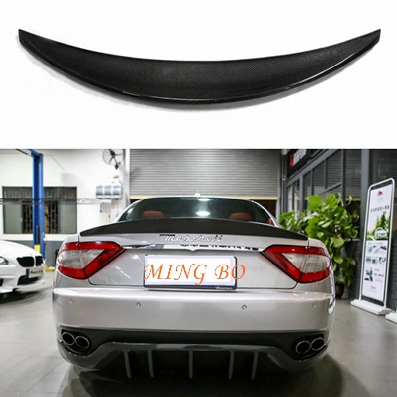 

FOR Maserati GranTurismo Coupe 2-door 2008 - 2010 Carbon fiber FRP Rear Spoiler Trunk wing