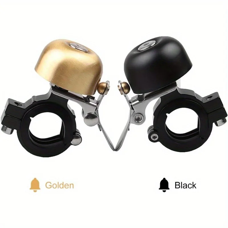 Retro Full-Metal Bike Bell for Adults And Kids 80DB Bicycle Bell Clear Sound Cycling Accessory