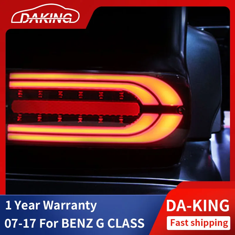 

New Car Styling Taillights For Mercedes Benz AMG G Class W463 G500 G63 G350 G55 2007-2017 LED DRL Dynamic Turn Signal Taillights