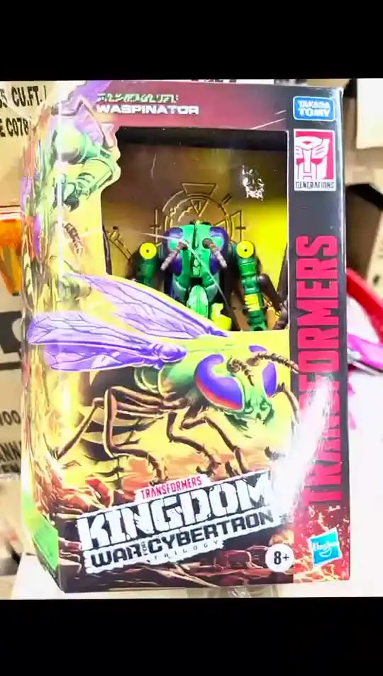 未開封新品 トランスフォーマー キングダム Waspinator WFC-K34 Amazon.com: Transformers Toys Generations War for Cybertron
