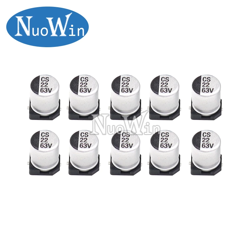 Рисунок 4 - Алюминиевый электролитический конденсатор SMD 10 шт.