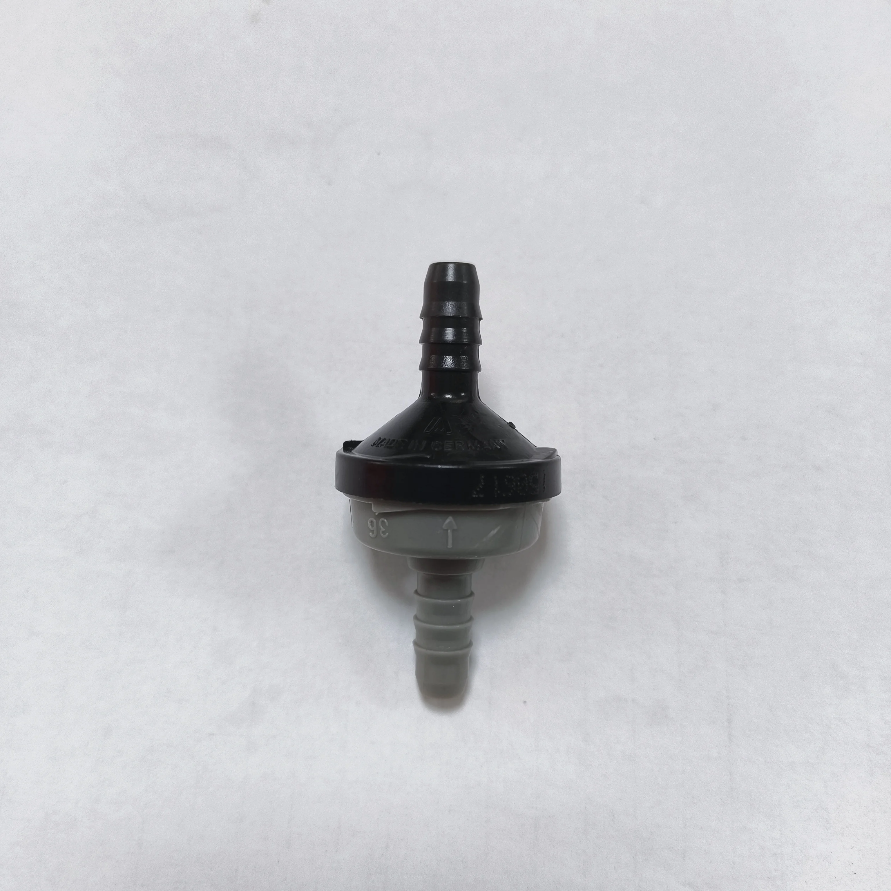 ID6 Black Plastic One-way Valve Non-return Valve One way Air Pump Vacuum Check 2pcs a lot fuel check valve