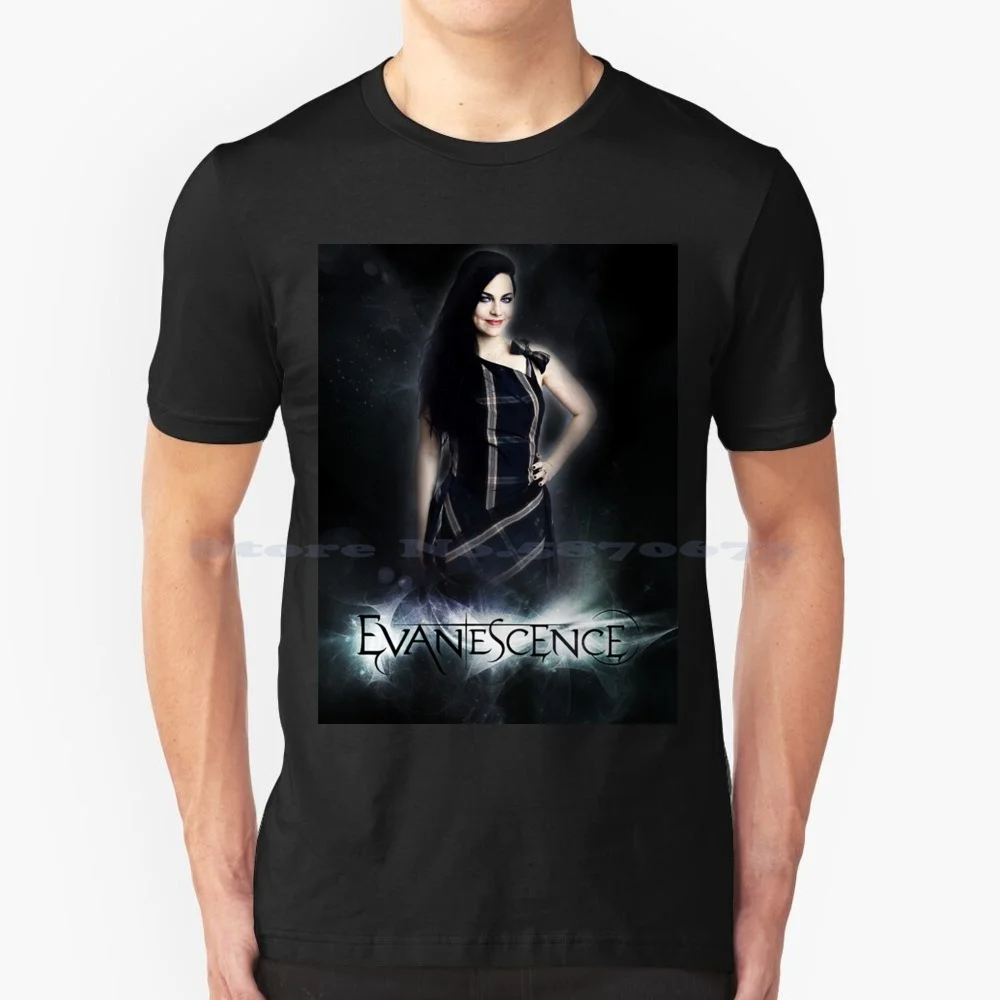 Evanescence-Album T Shirt 100% Cotone Tee Best Seller Trend Anni '70 Trend Anni '80 Trend Anni '90 Trend 2022 Solo Evisnenza