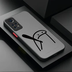 Flork Minimalist Figurine Phone Case Cover for Redmi K40S (6)
