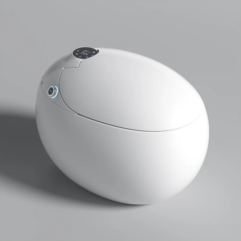 Intelligent toilet instant heating full-automatic integrated egg shape