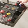 Kitchen Accessories Digital Waterfall Sink Kitchen Sink Stainless Steel Dishwashing Basin Multi-Function Large Single Tank 3
