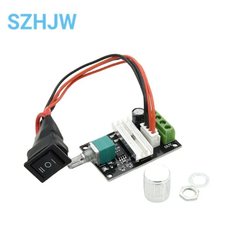 Regolatore Di Velocità PWM DC 12V-36V 3A Per Motore – Interruttore Di Controllo Larghezza Impulso Jowsst - 4