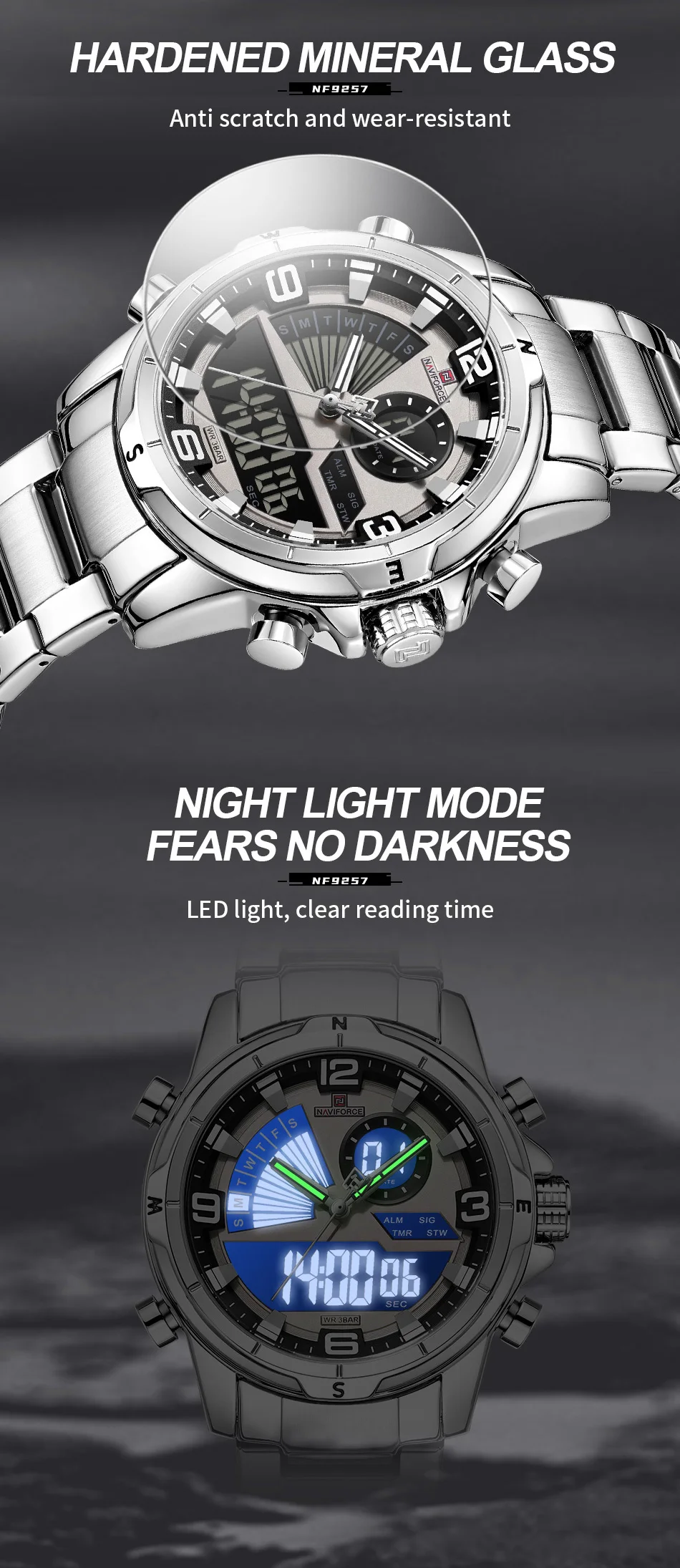 NAVIFORCE 9257 Men’s Watch 8