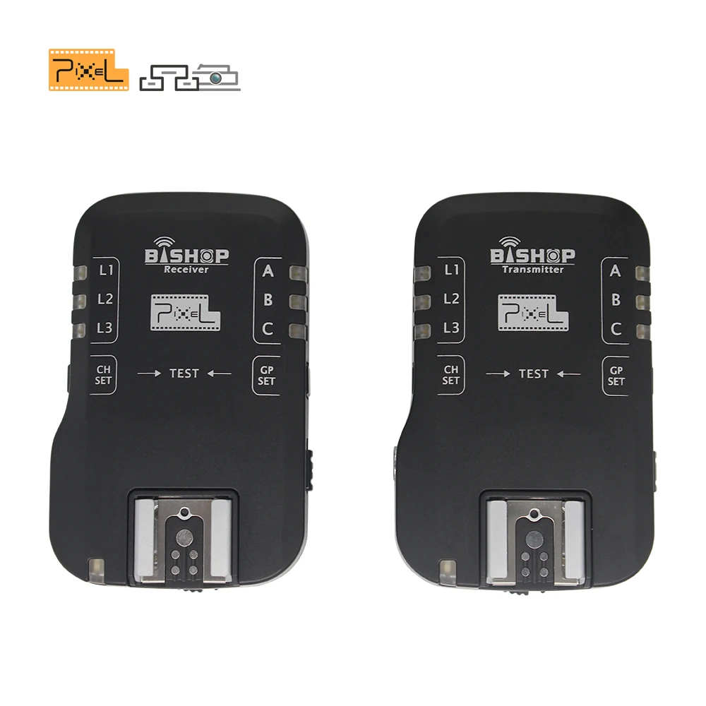 Pixel Bishop Wireless Flash Trigger Receiver Nikon Camera High-speed Sync Transmitter Photo Studio Radio Flash