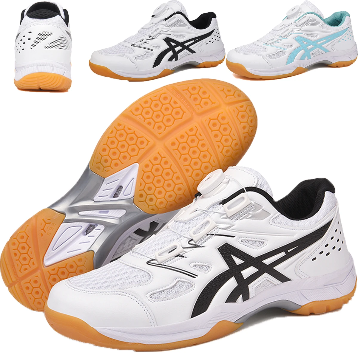 Badminton Shoes Court Tennis Sneakers for Training Volleyball Indoor Outdoor Professional Men Women Breathable Sport