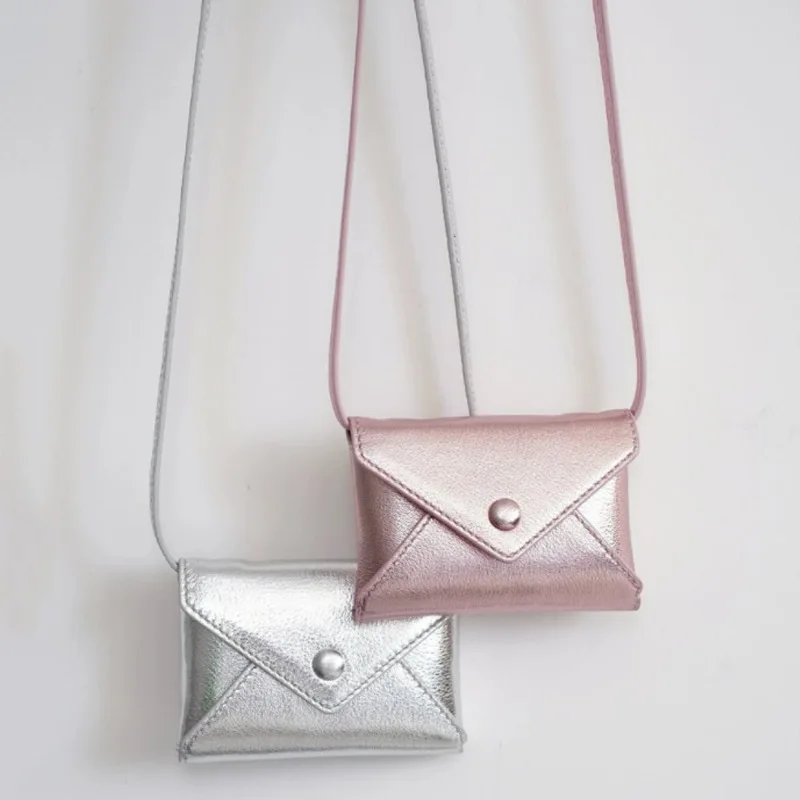 Mini Bag Necklace PU Leather Shoulder Bag Solid Color Waist Bag Coin Purse Crossbody Bag Multifunctional Storage Pouch 6Colors