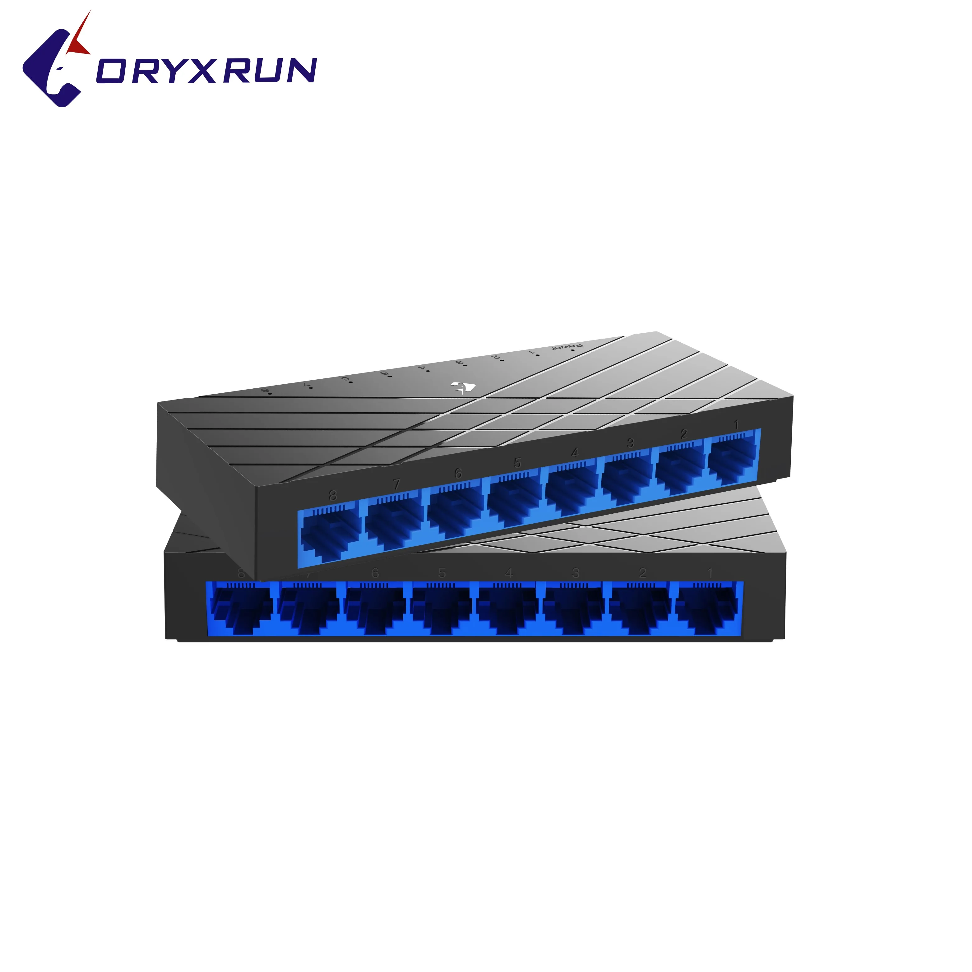 8 Port Gigabit Ethernet Switch 10/100/1000mbps Desktop Switch Plug-and-play 4