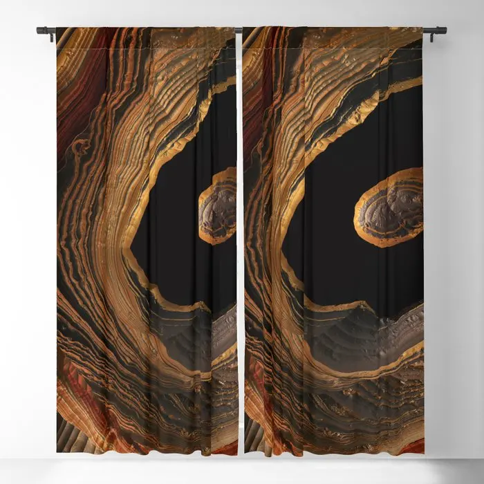 

Tiger's Eye Canyon Blackout Curtains 3D Print Window Curtains For Bedroom Living Room Decor Window Treatments