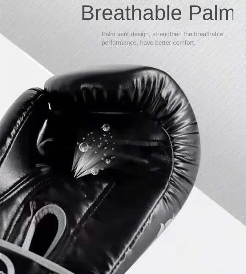 PU breathable boxing gloves, professional Sanda Muay Thai boxing gloves, Taekwondo gloves,6oz,8oz,10oz,12oz ,14oz, 16oz