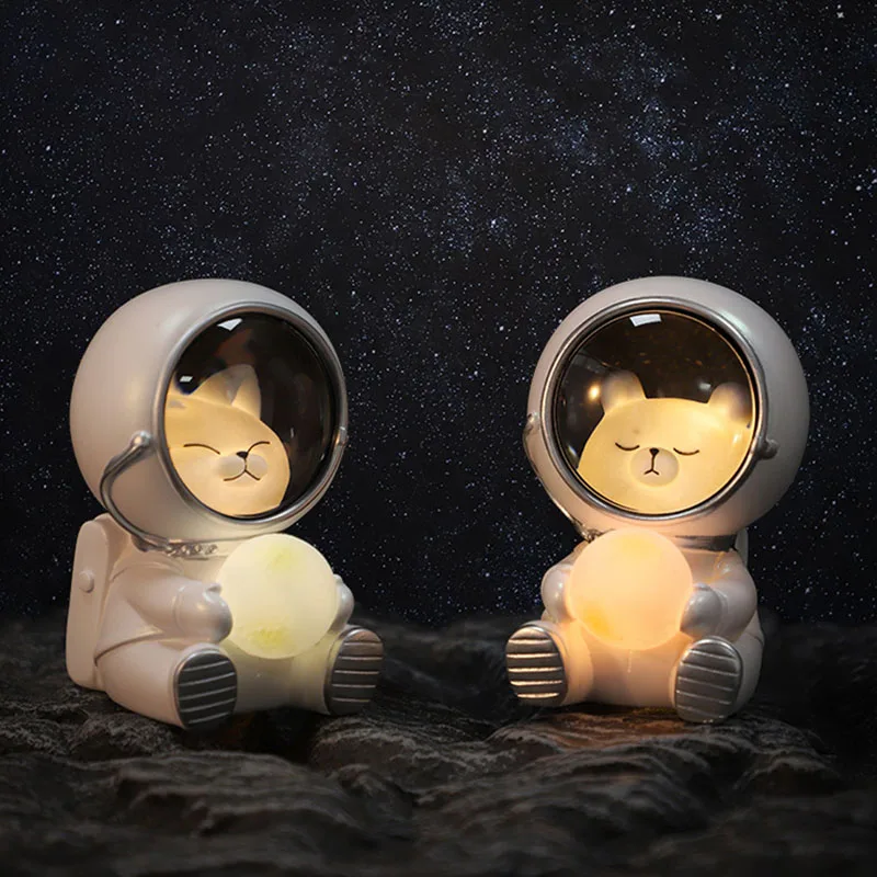 Lampada USB Astronauta - Luce Flessibile Per Lettura E Computer - Foto 2