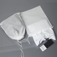 50Pack S-M-L Non-woven Clothing Packaging Bags, Drawstring Pockets, Concealed Buckle Bags, Fabric Bags, T-shirt Special Gift Bag 2