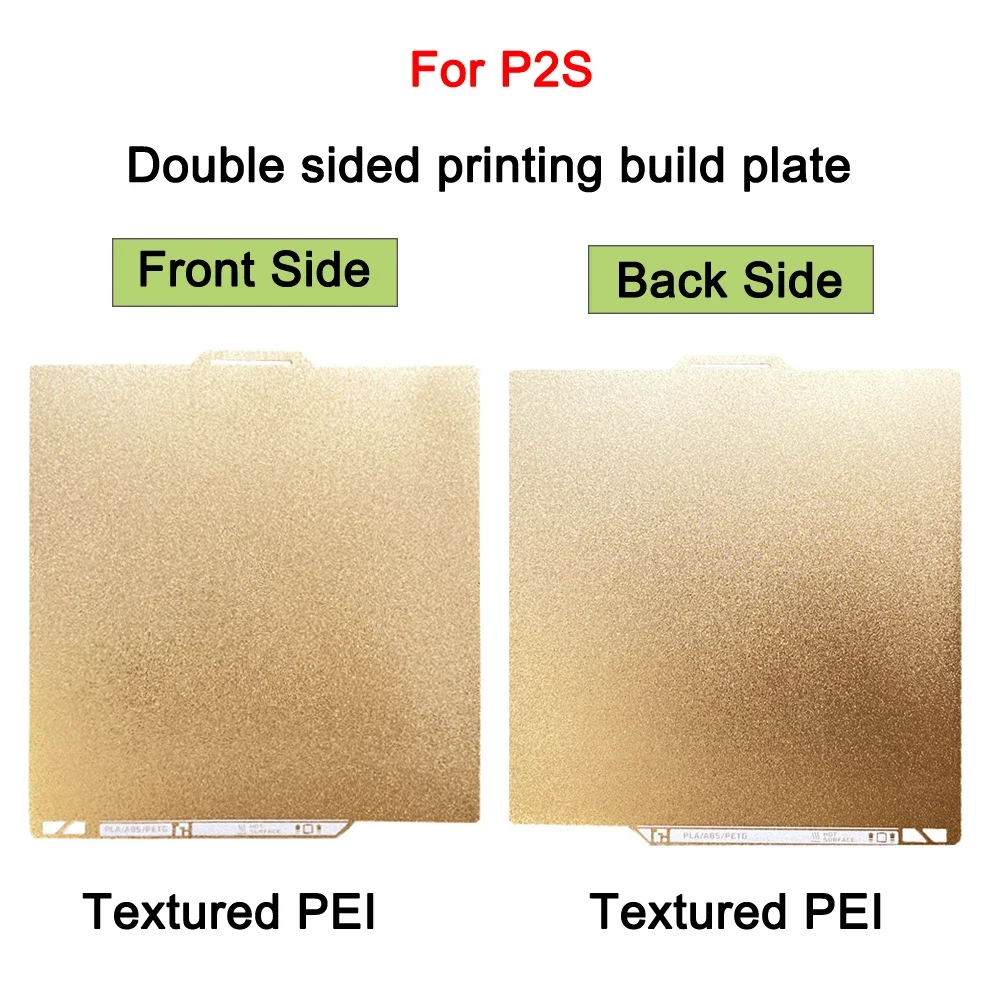 Enhanced Textured Double-Sided PEI Build Plate