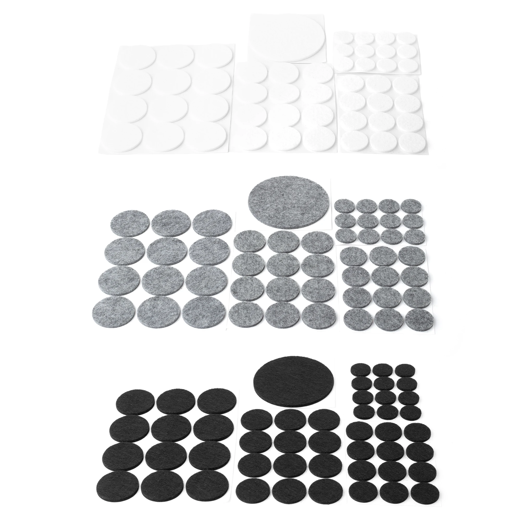 Ultra-Thick 3mm Felt Furniture Leg Pads – Self-Adhesive, Anti-Slip, Noise-Reducing Floor Protectors