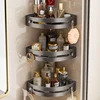 3 - Tier Corner Shower Caddy for Space - Saving: Wall - Mounted, Easy Install (No - Drill), Made of Durable ABS Plastic 4