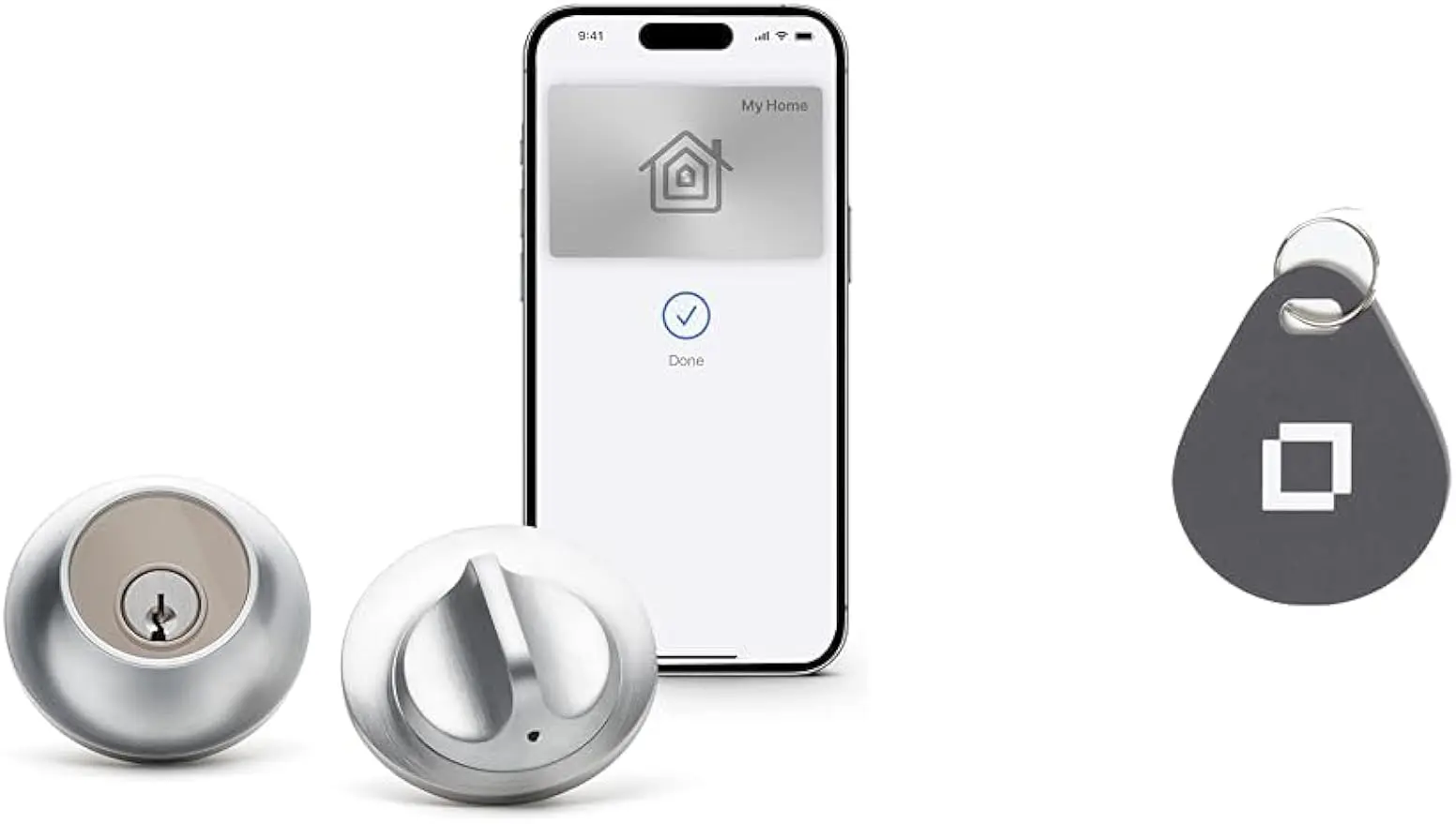 

Уровень блокировки + умный замок плюс Apple Home Keys