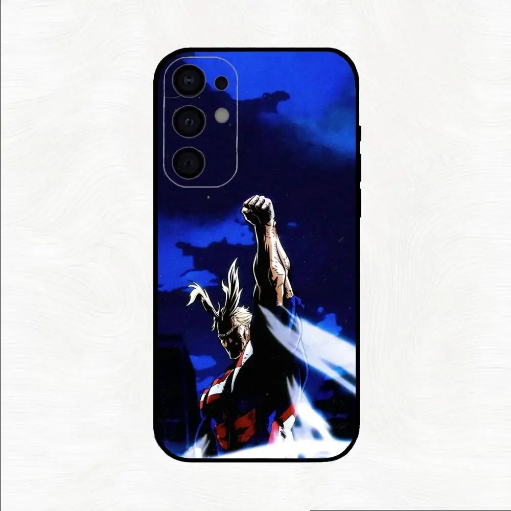 All Might MHA Themed Black Phone Case