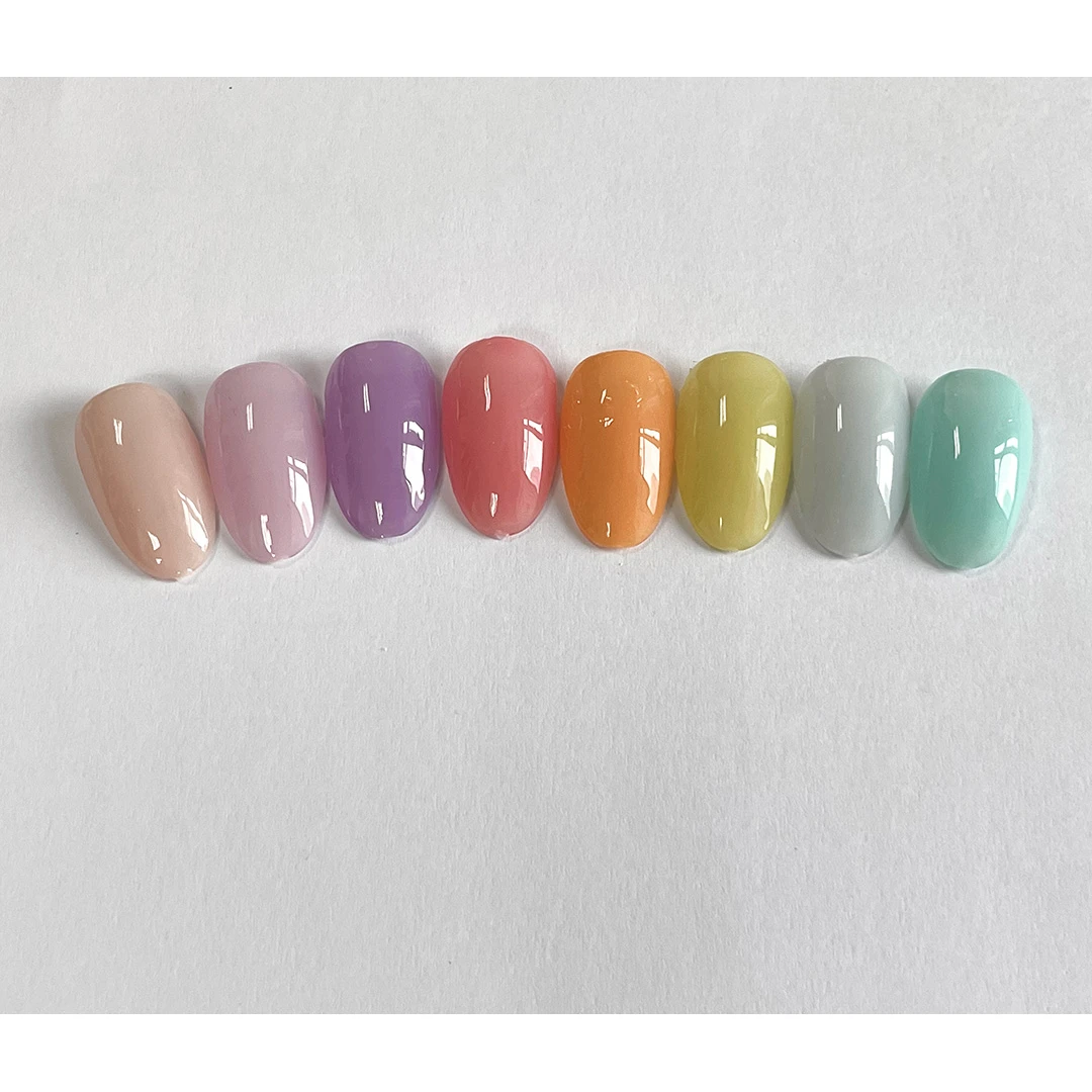 Vanilla Mint Color Syrup Gel Polish Uv Led Transparent Gels Varnish