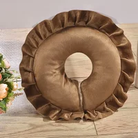 Zipper Removable Facial Massage Sleeping Pillow for Beauty Salon Massage Tool Flower Shape Bed Pillow with Insert Almohada 1