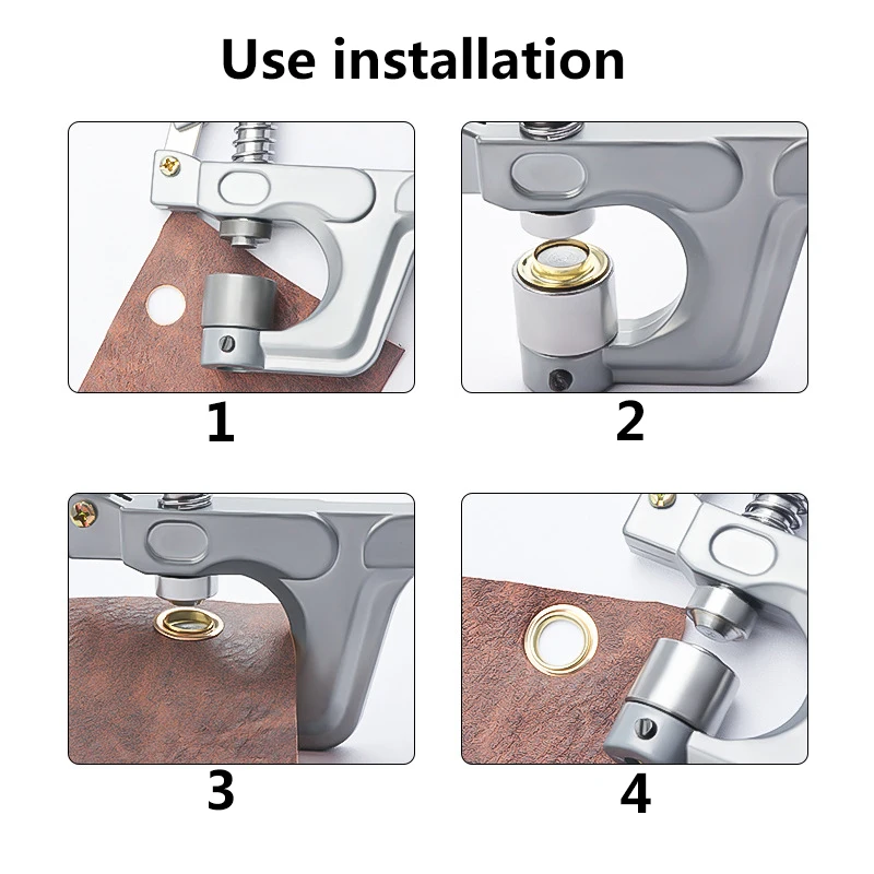 12mm Eyelets Leverage Pliers Curtain Holes Shower Curtain Installation Tools Buttonholes Rivet Buttons Molds Metal Rope Eyelet