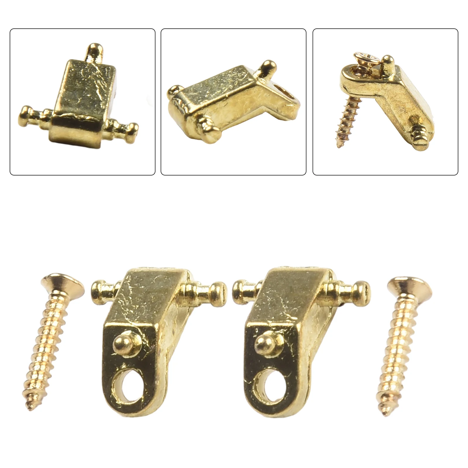 

- Telecaster NEW Title 4 Chrome/Gold Electric Guitar String Trees Prevent Wear And Tear Improve Tuning Stability
