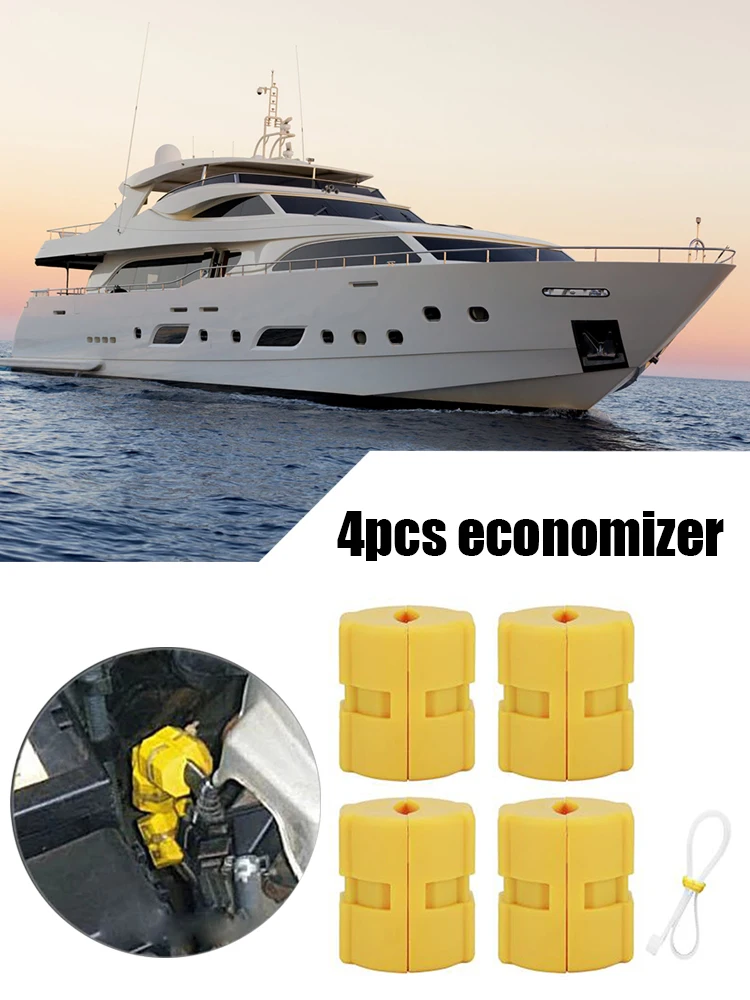 4Pcs Magnetic Fuel Economizer XP-2 Vehicle Magnetic Gasoline Fuel Saving Economizer Vehicle Energy Saver Auto Saver