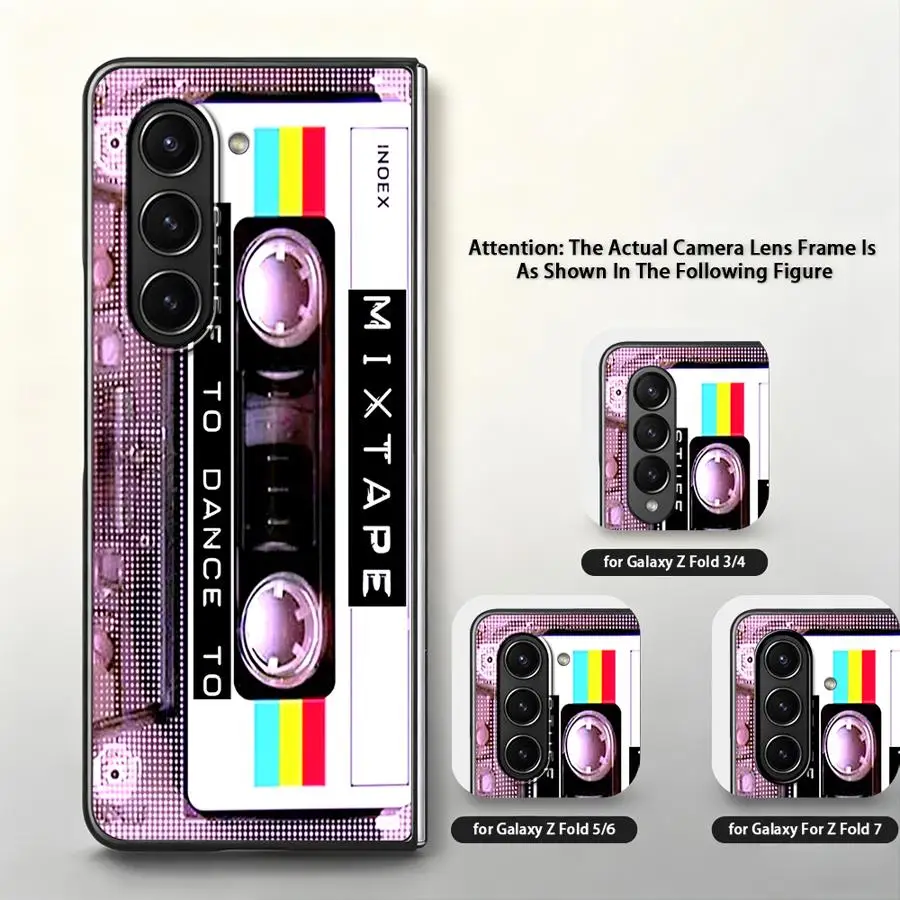 Pastel Rainbow Cassette Styled Phone Case