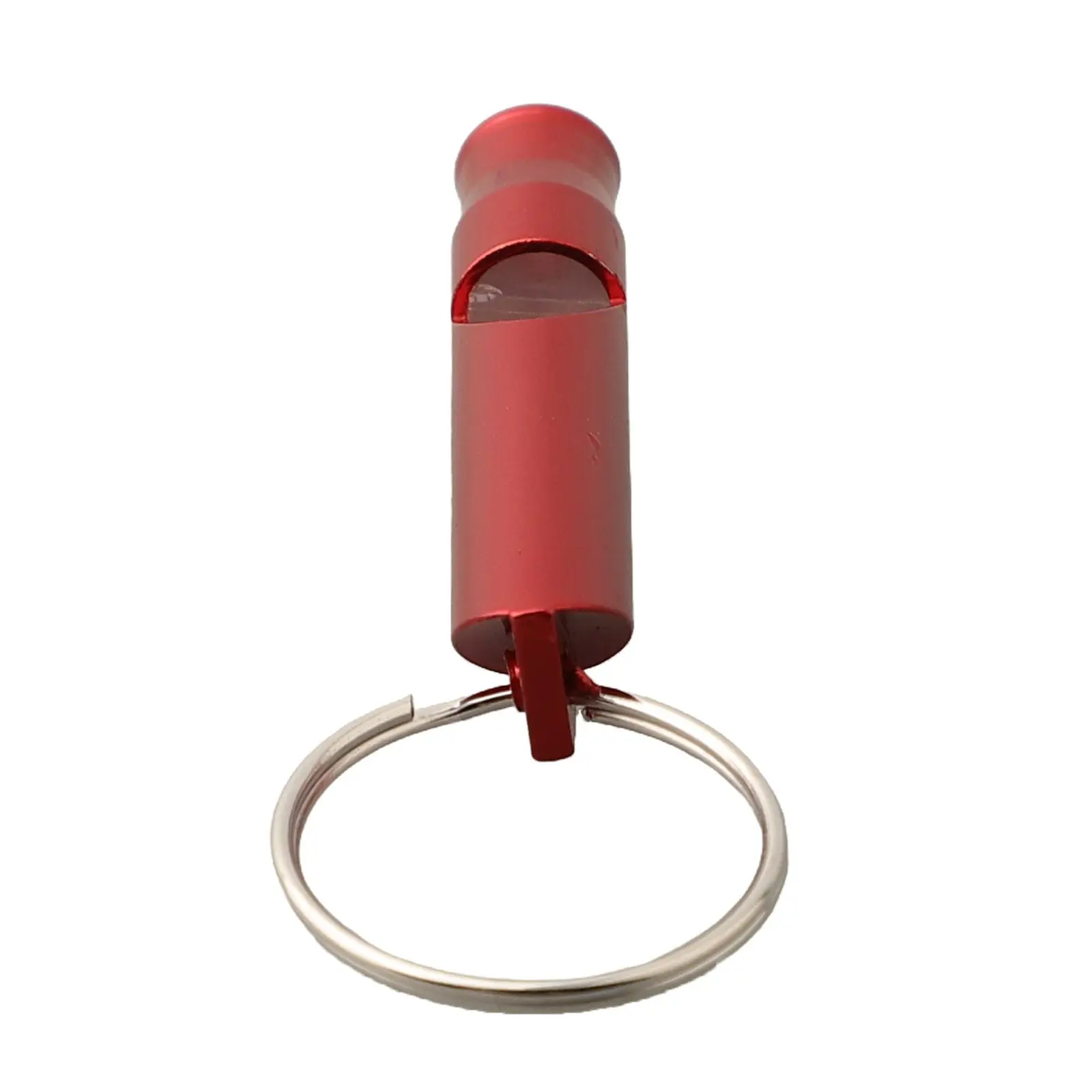 Useful.practical Whistle Hiking Keychain 1pc Training 45*8mm Aluminum Alloy Distress Feeding Mini Pet Survival