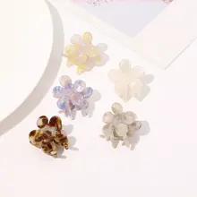 

Spring and Summer New Candy Color Catch Clip Sweet Flower Bow Hairpin Shower Hair Catch Plate Hair Clip Hair Accessories