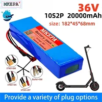 Nouveau 10S2P 36V 20000mAh 36V batterie de scooter électrique batterie au lithium, 500W adapté à la batterie de scooter électrique 36V10S2P batterie 1