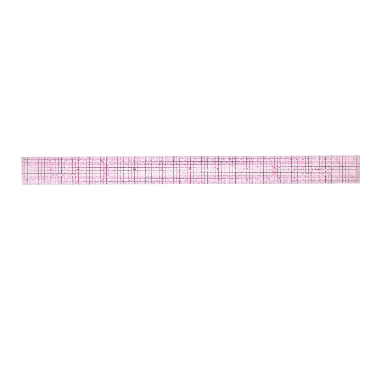 

Sewing Ruler Garment Ruler Lightweight Portable Fashion Design Clear Ruler for Sewing Quilting Crafts Making DIY Tools Measuring