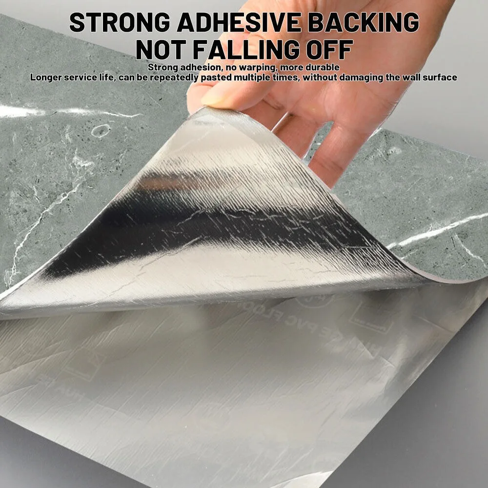 Self-adhesive Marble Tiles Sticker Waterproof 30cmx60cm Tiles Floor Wall Stickers 10x wall stickers floor stickers