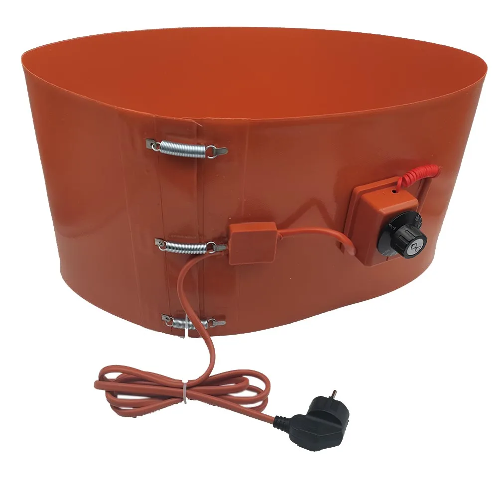 Electric Oil Drum Silicone Heating Belt Silicone Band Drum Heater DIY Silicone R